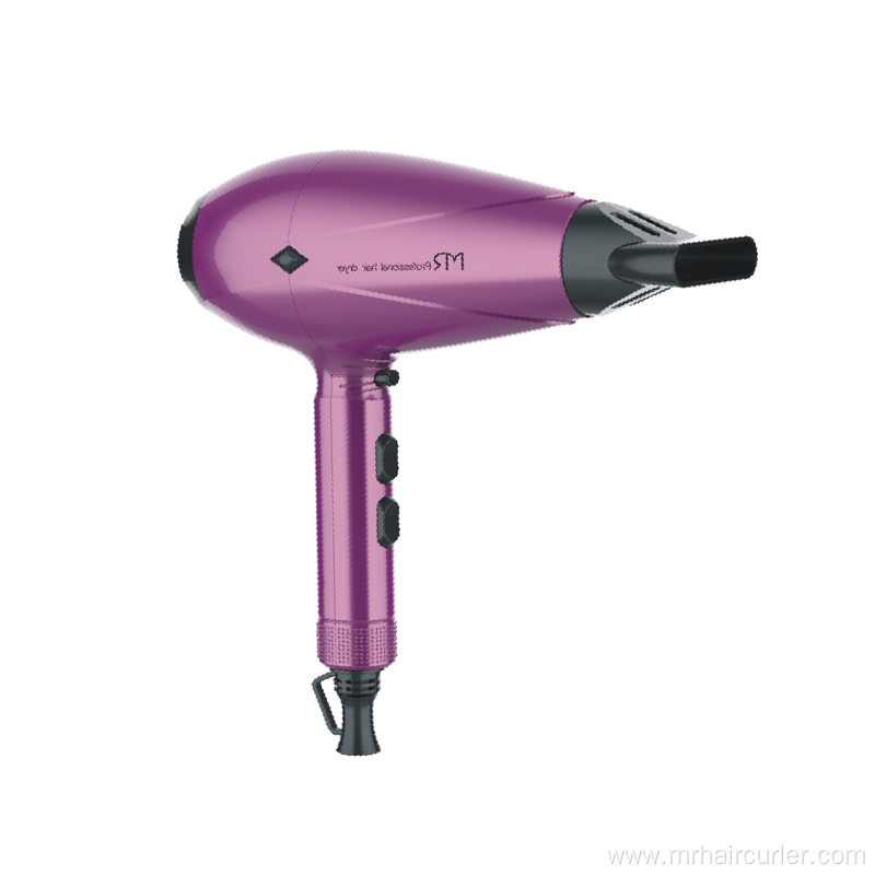DC Motor Hair Dryer with cooling function