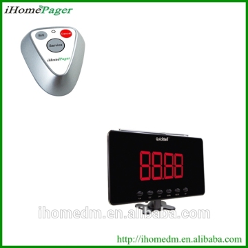 Wireless Restaurant Call Button Restaurant Ordering Devices