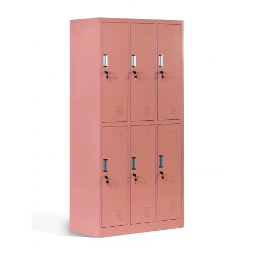 6 Compartment Metal Locker-Speedy Delivery