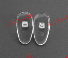 PVC Eyewear Nose Pads Screw In Push In