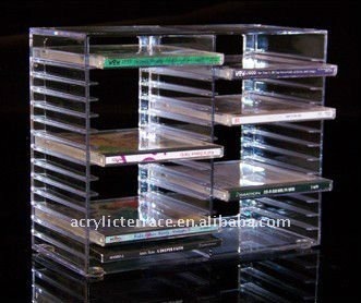 Acrylic CD Storage Tower/Acrylic CD Storage Holder