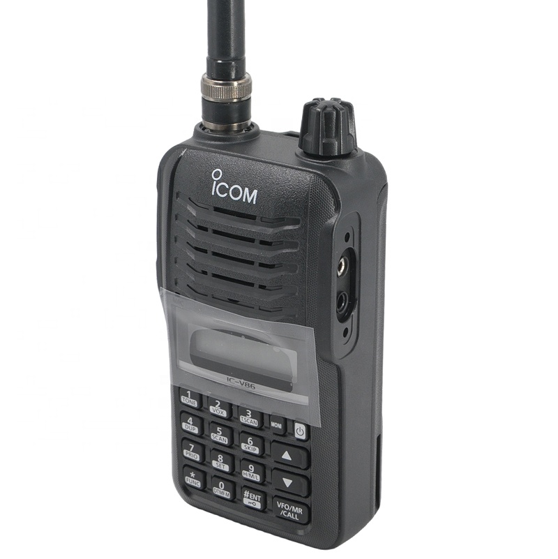 Original Icom IC-V86 7W HAM Vhf UHF Two Way Radio IP54 200 Channels Walkie Talkie