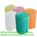 Synthetic Fiber Pocket Filter Media Roll