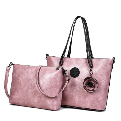 Beautiful ladies pu handbags women pure handbags tote