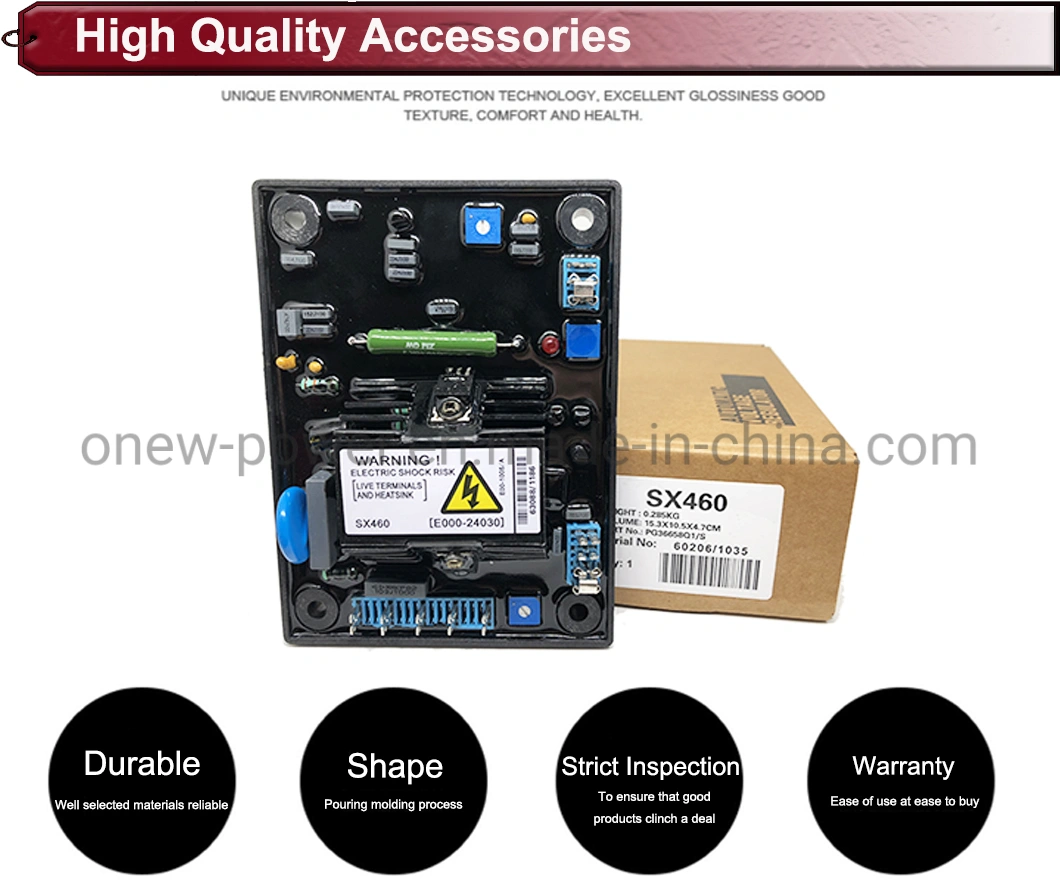 Diesel Generator Automatic Voltage Regulator Generator AVR Sx460