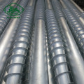 Âncora de pilha de parafuso em espiral galvanizing para galpões