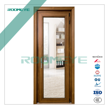 wood cladding aluminium window fixed glass window aluminium slide & fixed window