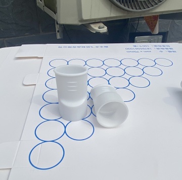 Disposable mouthpiece of pulmonary function instrument