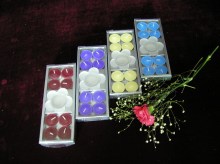 Carton Packed Colored Scented Tealight Candle