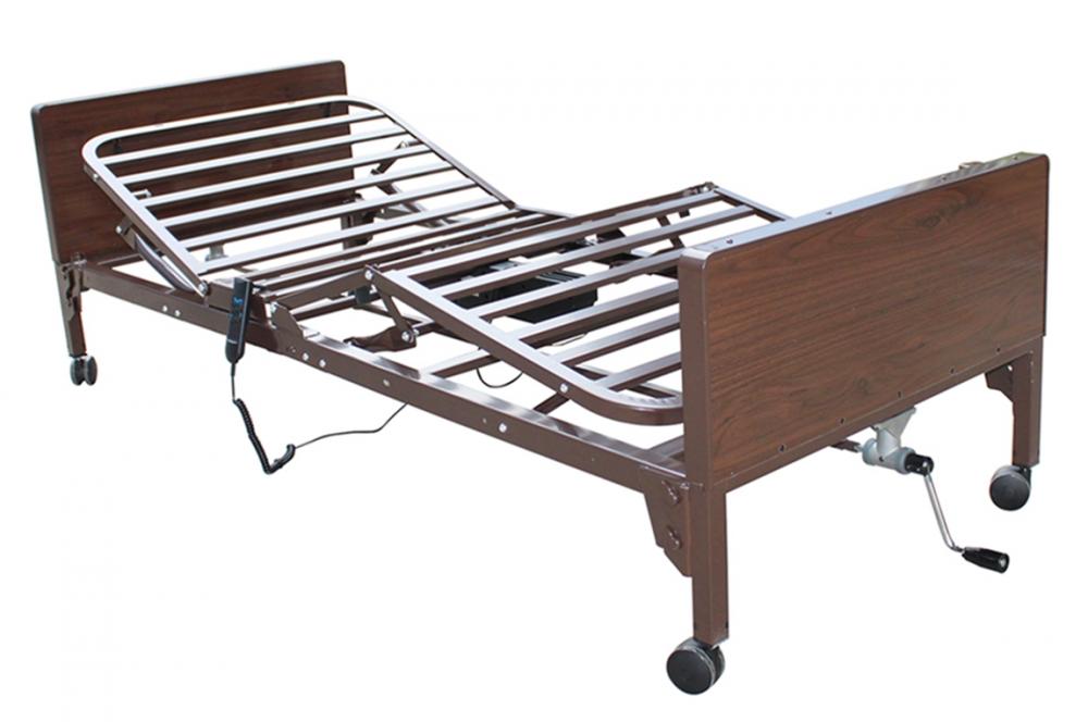 Semi Electric Hospital Bed for Home Use