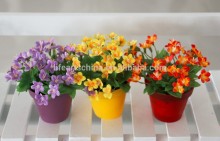 flower artificial, 15cm potted flower bonsai, mini plant