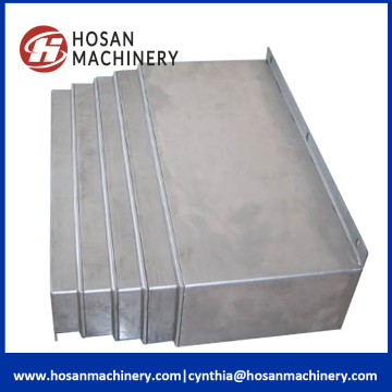 Stable machine way protection sliding steel plate covers