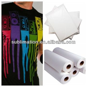 Iron on t-shirt inkjet waterproof transfer paper