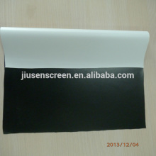 white-black projection film/front pvc projection screen