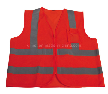 High Visibility Reflecitve Safety Vest (DFV1014)