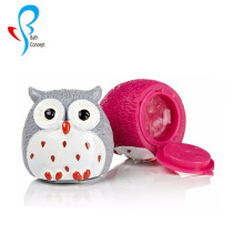 Cute Owl Shaped Herbal Lip Balm for Kids - Multiple Colors