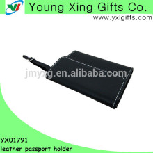 Folding PU passport holder