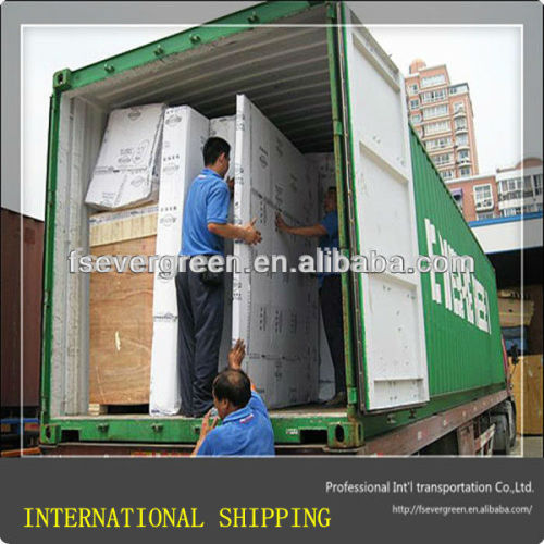 shipping containers in transportation from Guangzhou to Abidjan,Ivory Coast