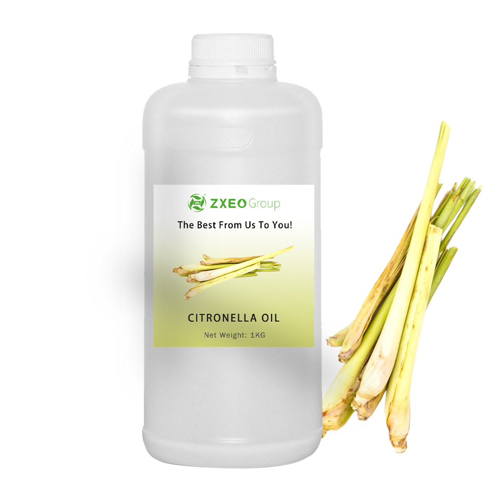 Fornecimento de fábrica 100% natural de óleo de citronela