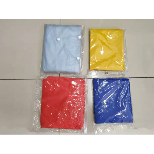 Wiederverwendbarer PVC-Regenponcho für Erwachsene