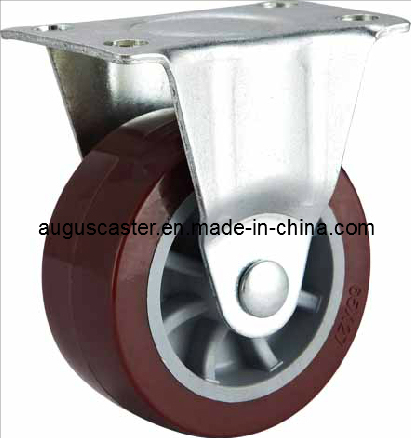 Serie Light Duty-01 PU Caster, rigida