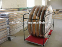 60" Round Wooden Folding Table For Event
