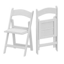 Benjia White Resin Folding Chairs: High Quality, Affordable Renting Options for Warehouses