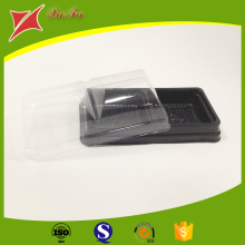 Disposable divided plastic food container tray cake tray muffin tray blister