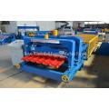 Colored Steel Glazed Tile Roof Roll forming machine