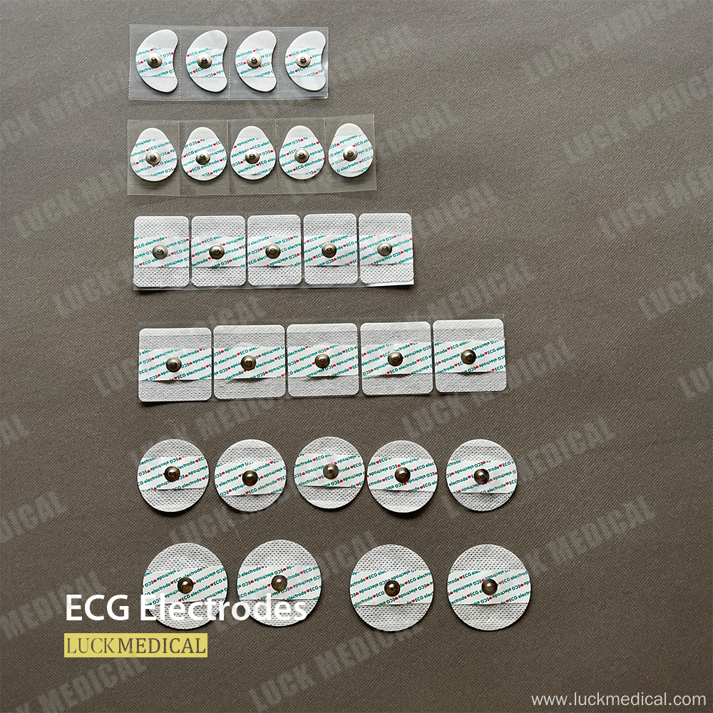 Electrode ECG Tabs for Medical Testing