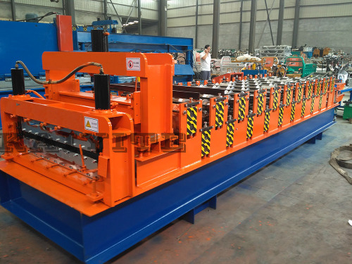 Aluminium Sheet  Double Layer Roll Forming Machine