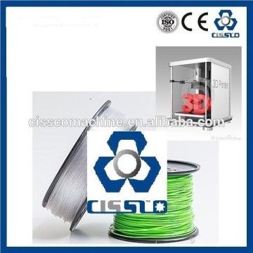 ISO standard abs plastic filament extruder line