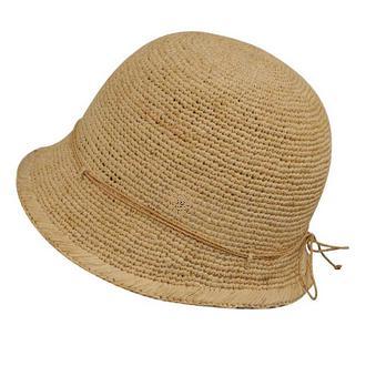 Ladies lana resistente Palm spiaggia tondo Cap