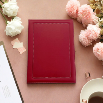 Premium Leather Folder for Business Document Organization