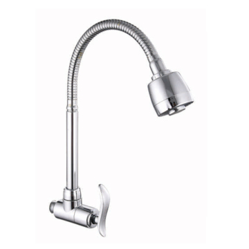 High quality brushed nickel kitchen faucet