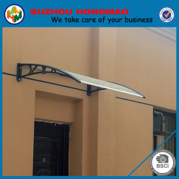 plastic sun rain shelter awning bracket doors canopy