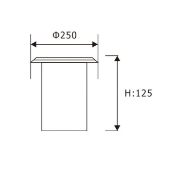 LED Drita e brendshme LED moderne 3000K 36W