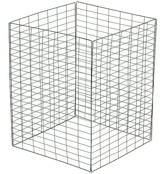 Garden Metal Wire Mesh Compost Bin Eco Composter