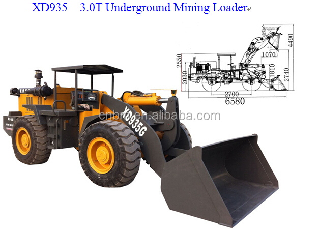 3.0T Wheel Loader with Good Price XD935