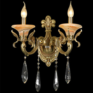 twin glass candle wall lamp wall Sconces