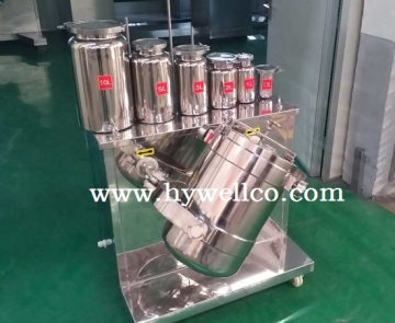 Plastic Powder Three Dimensional Motion Mixer