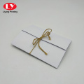 مخصصات هدية بيضاء مخصصة Tri-Fold Gift Thank You Card