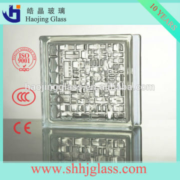 190*190*80mm glass bricks glass blocks