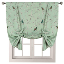 Tie Up Shade Room Darkening Short Curtain