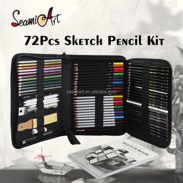 72pcs sketch pencil sketching art set