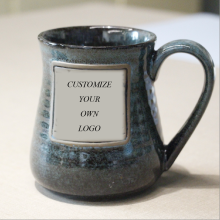 Ceramic Mug 22 oz: LEXI Beer Mug with Customized Logo