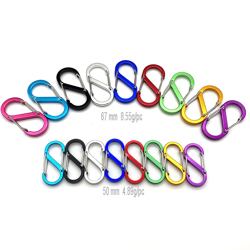 Custom Laser Engraved Shaped Tactical Carabiners Clip