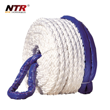 polypropylene marine mooring rope packaged of reel