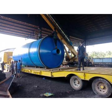 tire scrap pyrolysis machinery