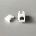 conector keystone RJ45 perforado sin blindaje CAT6 de ampcom